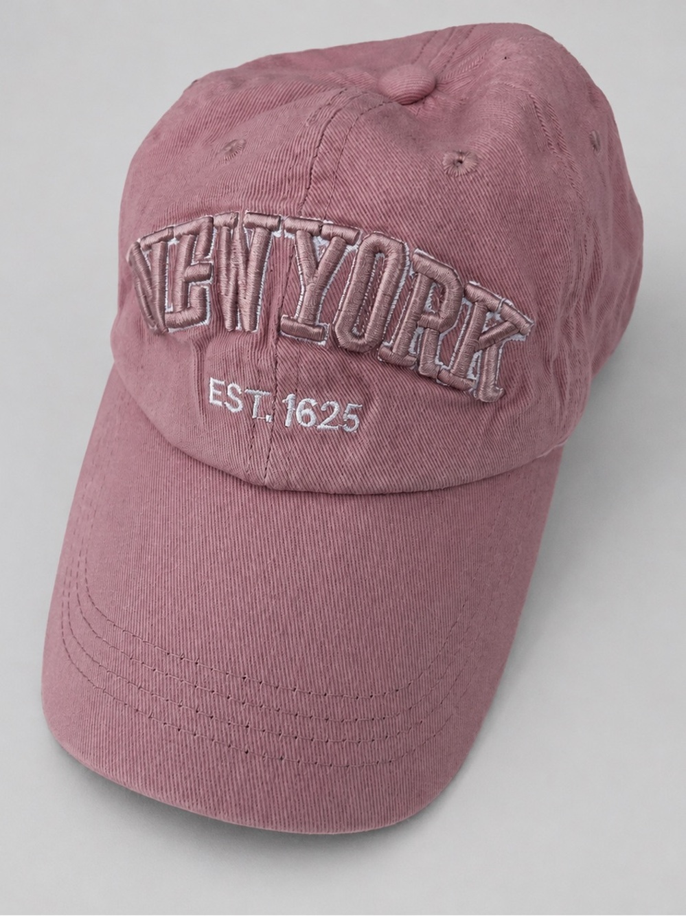 y2k coquette pastel pink dad hat downtown girl style New York
